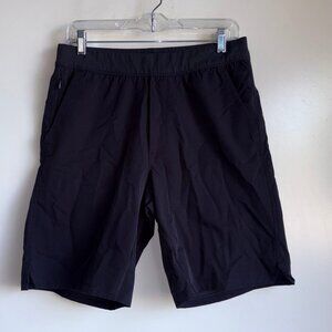 Public Rec Flex Shorts Men's Size 32 Black Zip Pocket Athleisure Workout